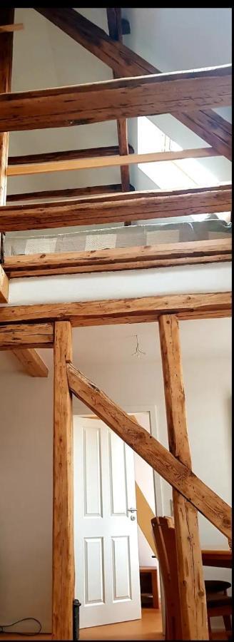 Wohnen Im Dreiseitenhof Mit Galerieschlafzimmer Neudietendorf Dış mekan fotoğraf